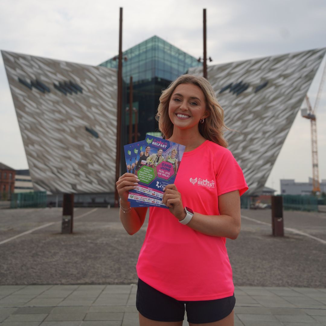 Social media star Lauren Clarke shares her excitement ahead of the Moy Park Belfast City Womens 10K