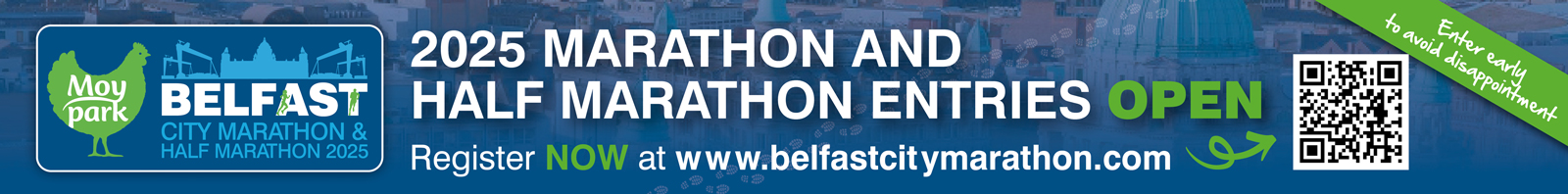 Enter the Belfast City Marathon