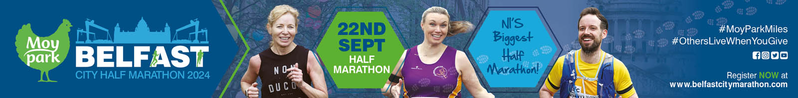 Enter the Belfast City Marathon